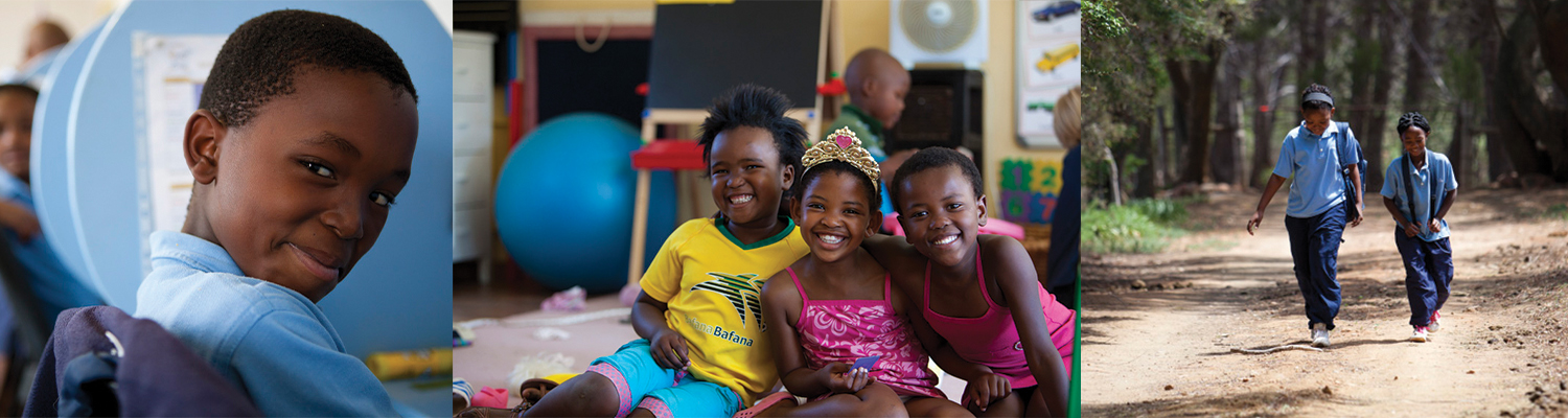 Photo of children smiling